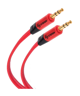 Cable Auxiliar 3.5mm Steren Tipo Cordón