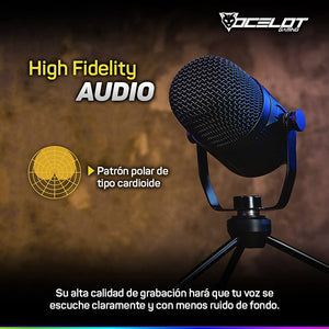 MICROFONO GAMING PARA STREAMER