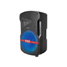 Cargar imagen en el visor de la galería, BAFLE RECARGABLE 8&quot; KSR-LINK MSA-7908RED