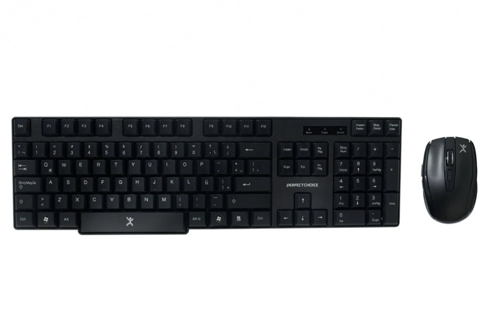 KIT TECLADO Y MOUSE INALAMBRICO PERFECT CHOICE - Main Image