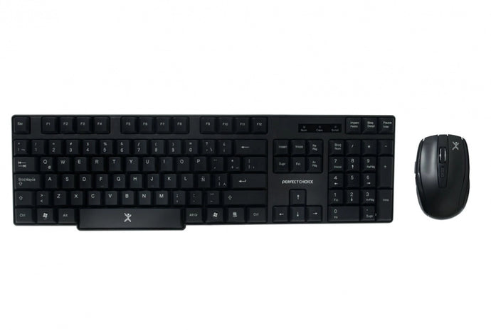 KIT TECLADO Y MOUSE INALAMBRICO PERFECT CHOICE
