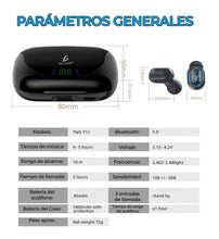 Cargar imagen en el visor de la galería, AUDIFONOS INALAMBRICOS BLUETOOTH EAR.BT.T11